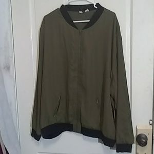 Nwt plus size jacket size 5x by east Adeline green